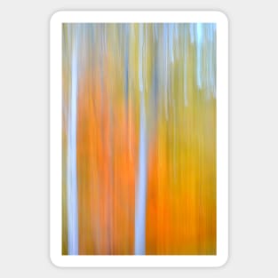 Autumn Abstract Sticker